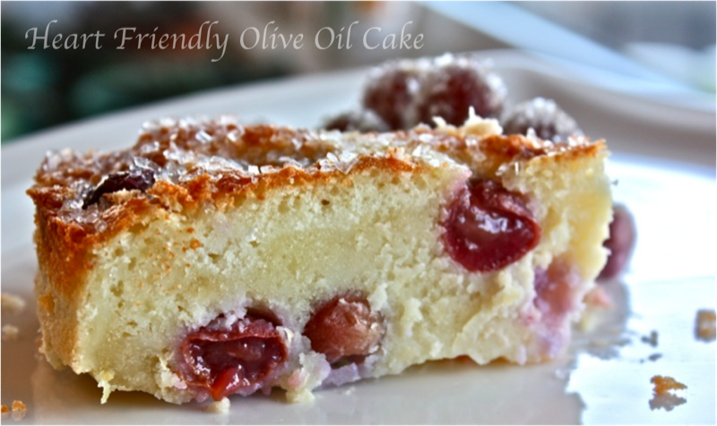 Heart Friendly Olive Oil Cake
