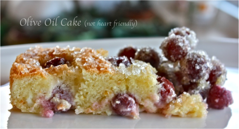 Olive Oil Cake not Heart Friendly