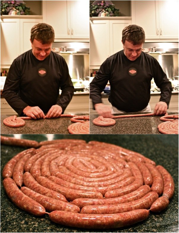 Sausage Making Collage 15