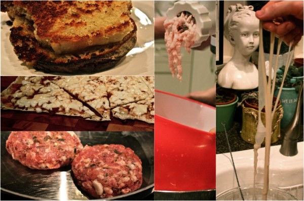 Sausage Making Collage 7