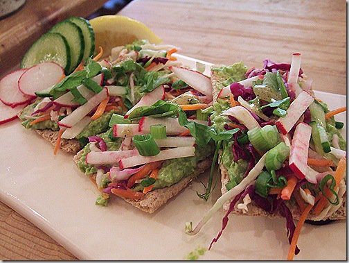 Zingy Spring Hummus for MLLA