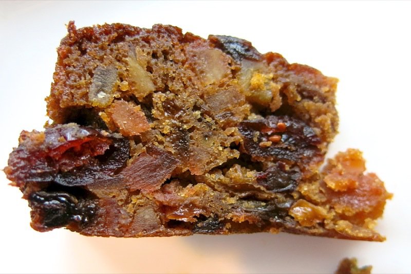 Traditional Canadian Christmas Fruit Cake Tasting 2014 11 Taste 1