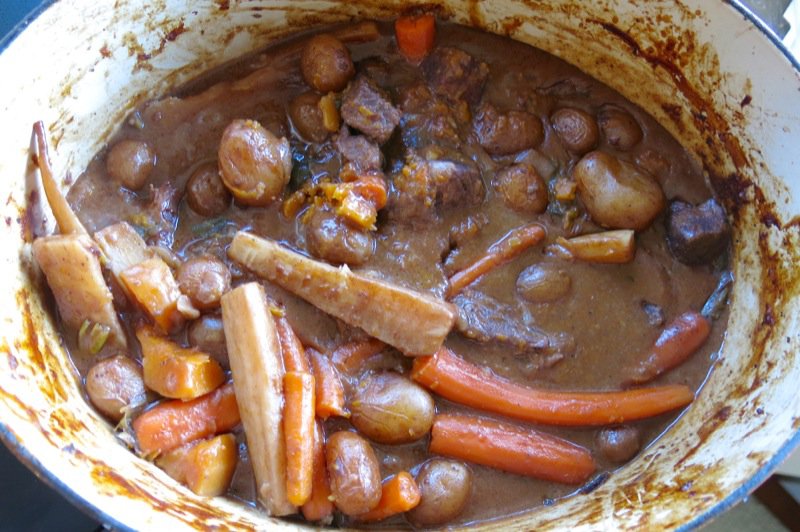 Canadian Irish Stew with Beef 8 stew cooked