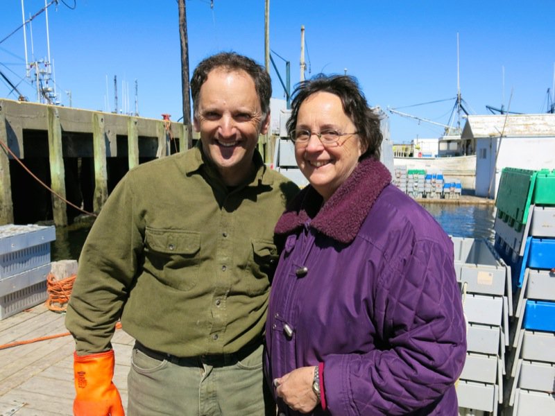 The Lobster Cars at Dennis Point Wharf in Pubnico