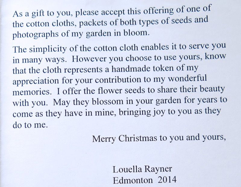 22 The Louella Rayner Gift CIN 2014