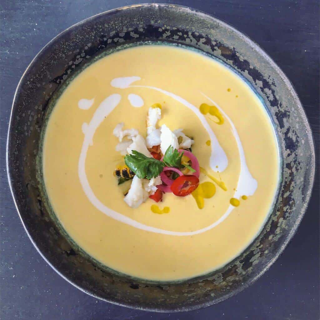 Coconut Corn Soup