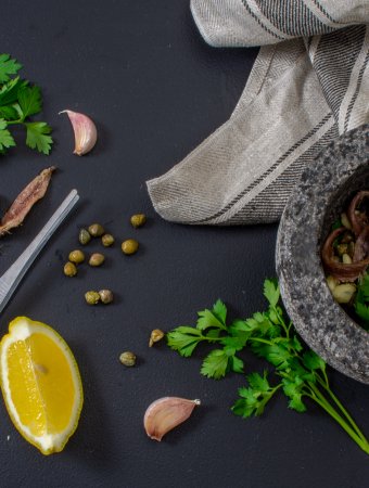 Anchovy Caper Salsa