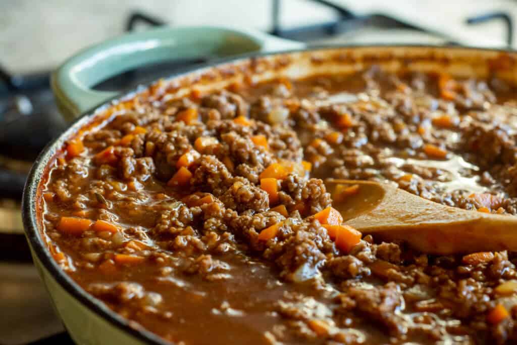 Cooking the pie