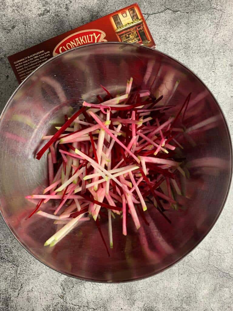apple & beet slaw