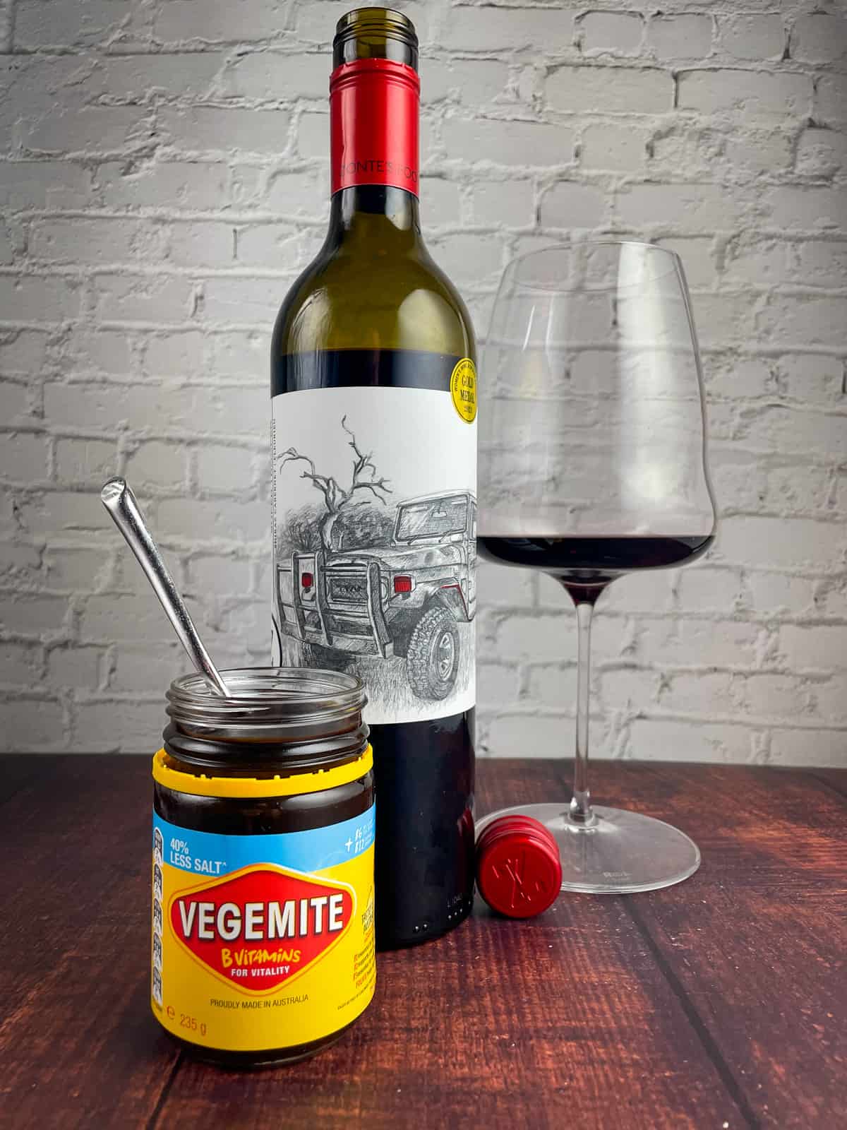zontes footstep wine and vegemite 
